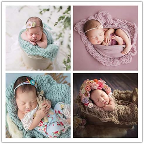 Vemonllas Newborn Baby Photography Wrap Blanket