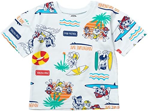 Paw Patrol Animals French Terry T-Shirt and Shorts Set for Boys