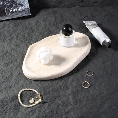 BCS Marble Jewelry Tray with Cloud Design
