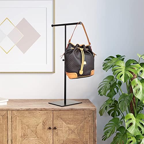 Tabletop Purse Display Stand Set of Two Black