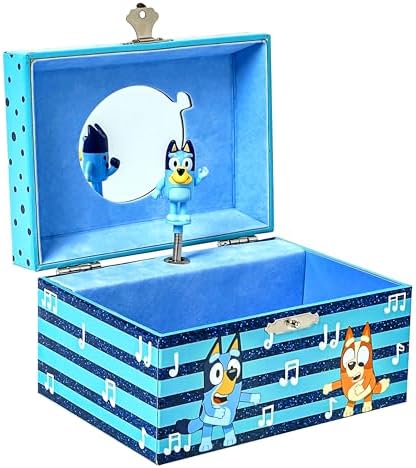 Bluey Jewelry Box Musical Toy for Kids