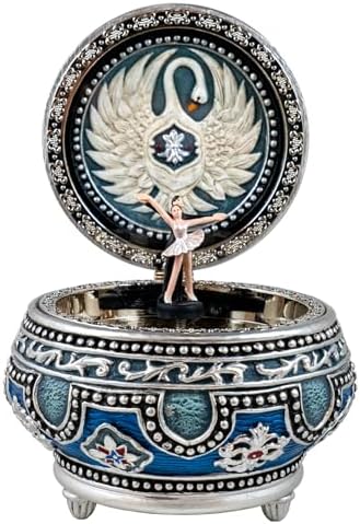 Swan Lake Musical Trinket Box by The San Francisco Music Box Company