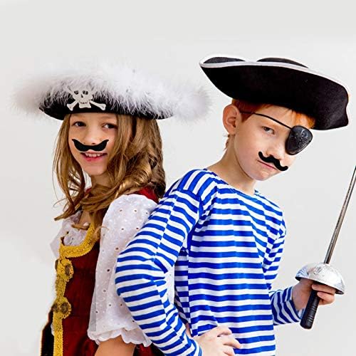 Jutoe 48pcs Fake Mustaches Halloween Party Supplies