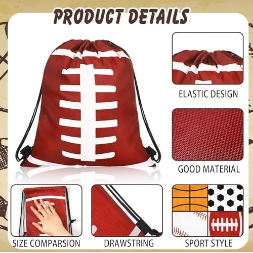 Tanlade 24 Pcs Sport Drawstring Bags