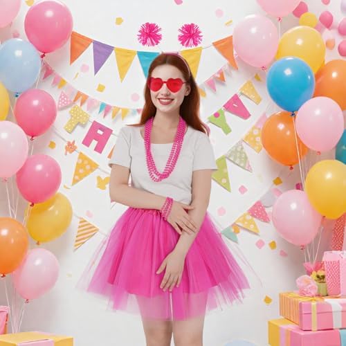 Sucrain Tutu Costume Accessories Set for Women