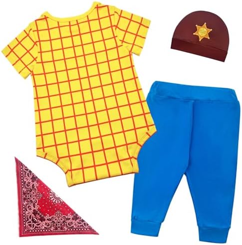 Baby Boys Sheriff Woody Halloween Costume Set