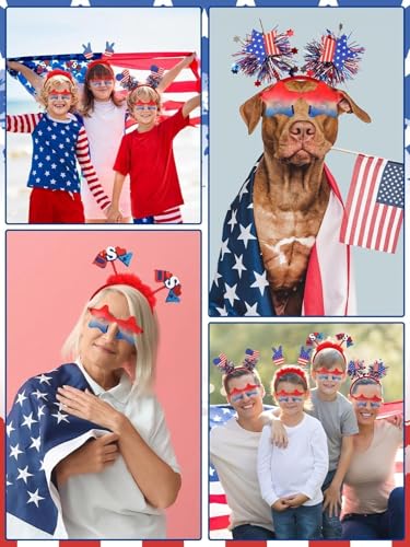 8 PCS Patriotic Party Accessories Set