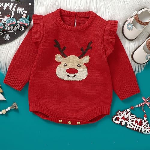 First Easter Baby Boy Knitted Christmas Long Sleeve Stripe Shirt