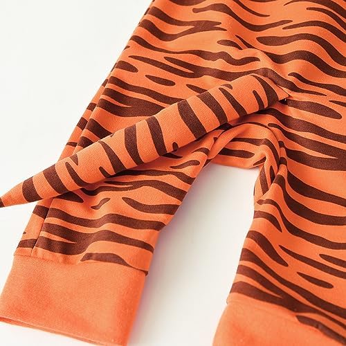 ROYLAMP Baby Halloween Tiger Costume Hoodie Romper