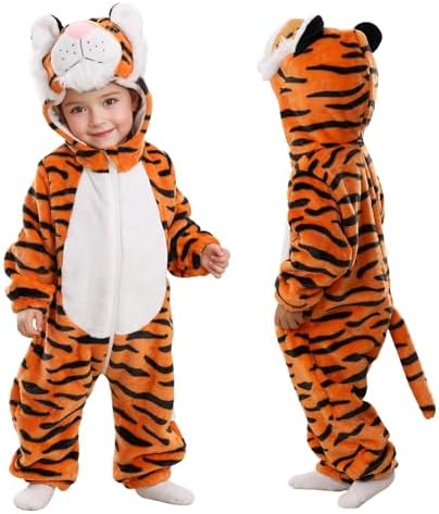 TONWHAR Baby Boys Halloween Tiger Costume Outfit