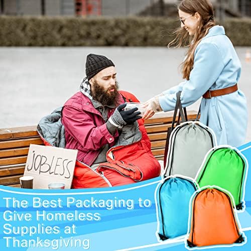 Queekay 200 Pack Drawstring Backpacks 20 Colors