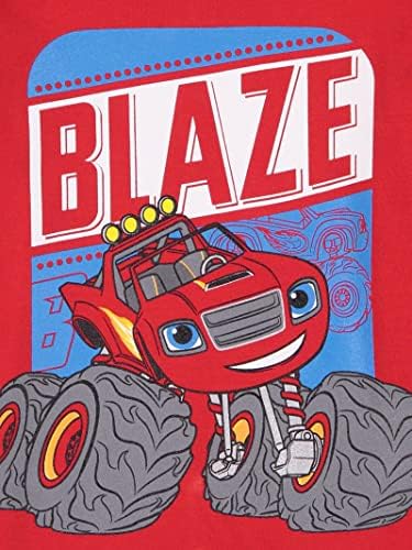Nickelodeon Blaze and the Monster Machines Graphic T-Shirt and Shorts Outfit Set for Boys