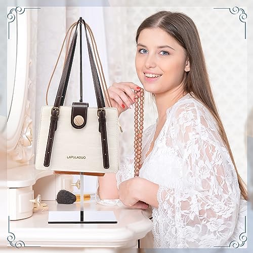 Leinuosen 4 Pcs Adjustable Height Jewelry Display Stand