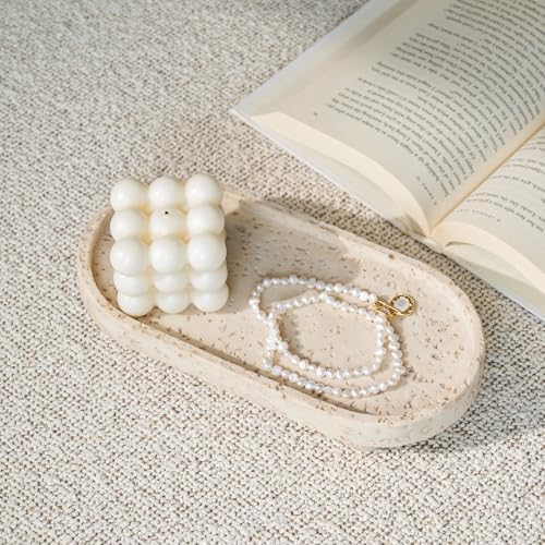 DN DECONATION Resin Vanity Tray with Legs 953x197in