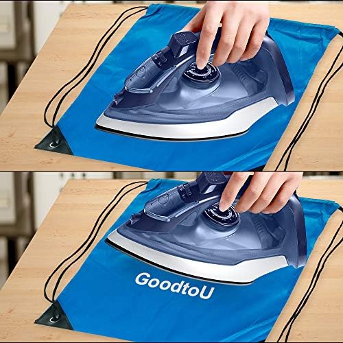 GoodtoU 24 Pcs Drawstring Bags Backpack Cinch Bag Sport Bag 6 Colors