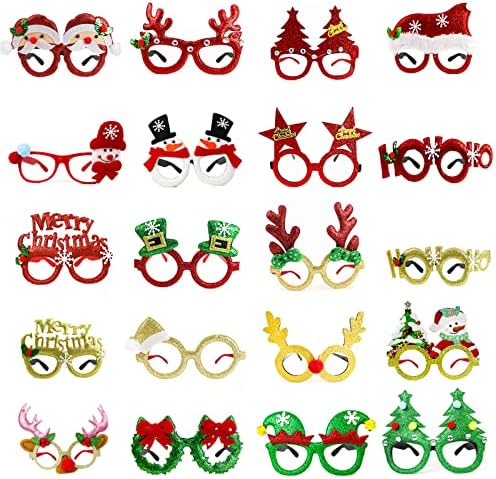 Sparkle Christmas Glasses Frames for Kids
