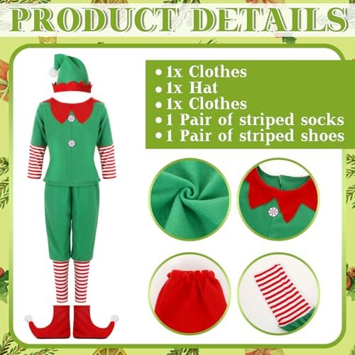 Geyoga Christmas Costumes for Kids