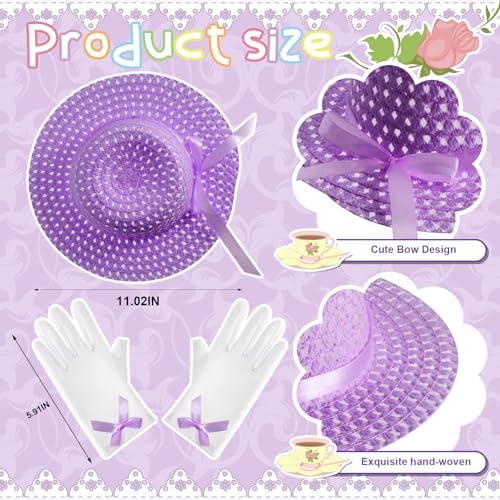 Tradder 5 Pcs Tea Party Accessories Set for Girls