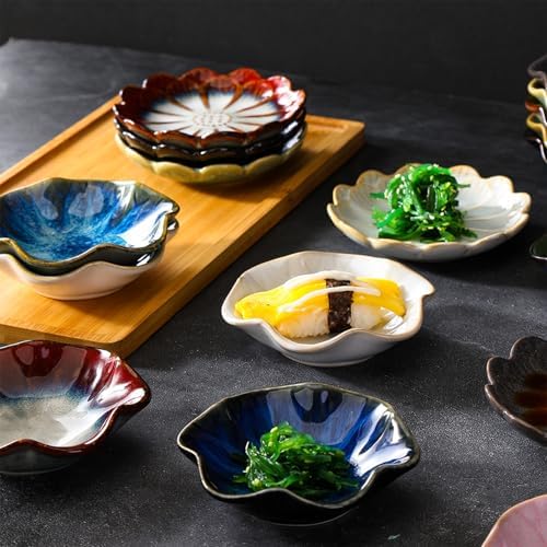 Elegant Ceramic Jewelry Tray Holder in Ink Grass Green