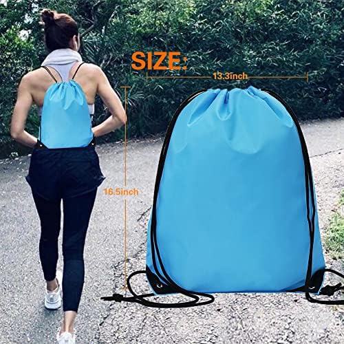 CODOBON Bulk Drawstring Bags for Gym and Travel
