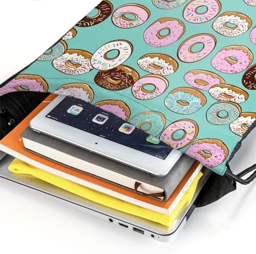 Yishow Delicious Doughnut Drawstring Backpack Bag