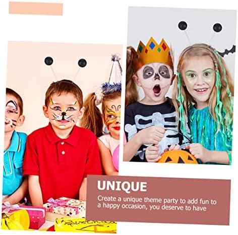 Vanzack Party Glasses Headband Earrings Halloween Costume Accessory Set