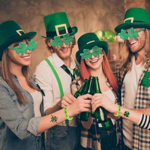LENOAPHYS St Patricks Day Accessories Set for Women
