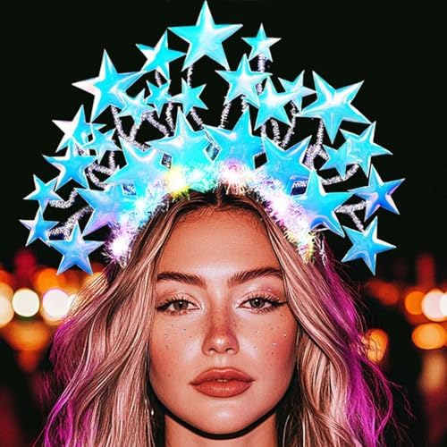 GORTIN LED Star Headband for Women