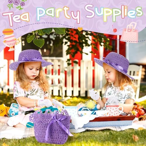 Tradder 5 Pcs Tea Party Accessories Set for Girls