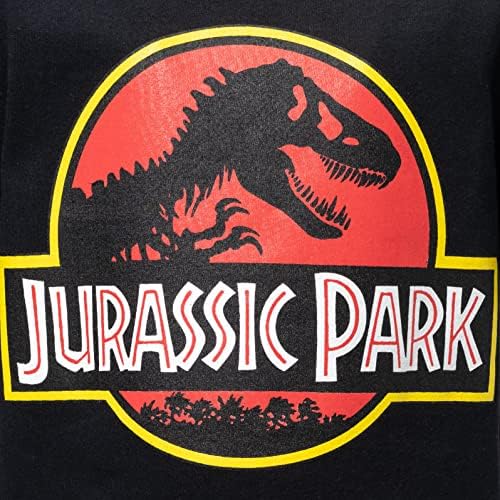 Jurassic Park Athletic Graphic T-Shirt and Shorts Outfit Set for Kids