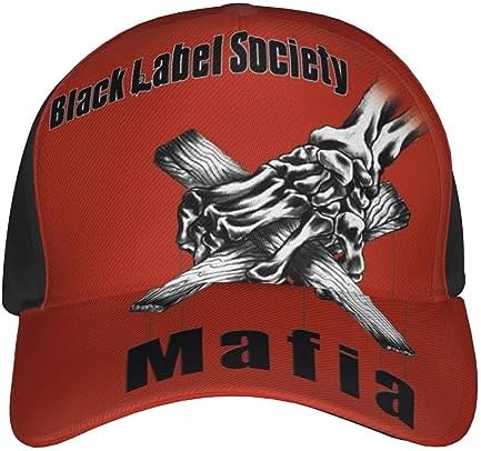 Black Rock Label Unisex Baseball Cap Adjustable Sun Hat