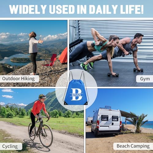 Custom Drawstring Backpacks with Initials 134x17 Inch 12 Colors