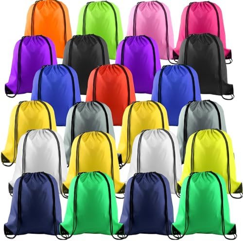 KUUQA 25Pcs Drawstring Backpack Bags