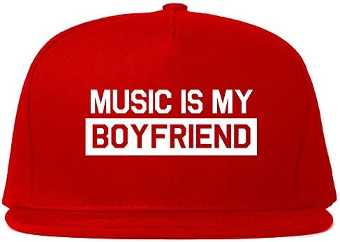 Music is My Boyfriend Snapback Hat for Women