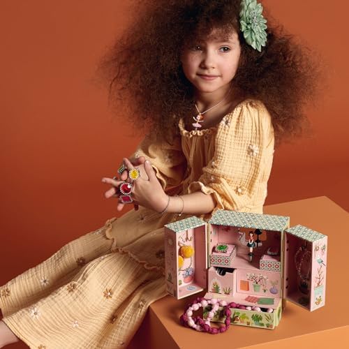 DJECO Musical Jewelry Box for Kids - Secret Garden