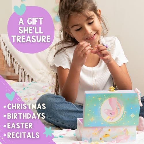 Musical Unicorn Jewelry Box for Girls