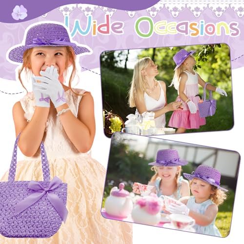 Tradder 5 Pcs Tea Party Accessories Set for Girls