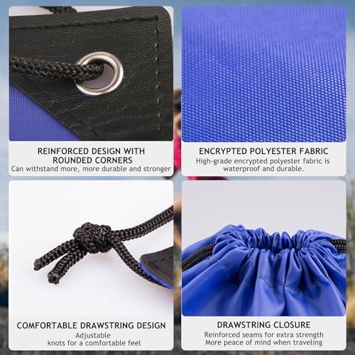 Drawstring Backpack 6 Pack 6 Colors