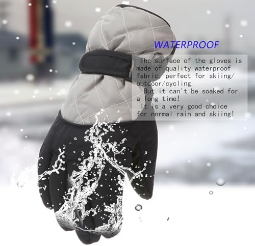 Winter Windproof Warm Gloves for Kids and Adults