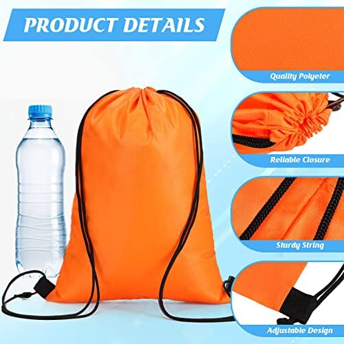 Roowest 200 Piece Drawstring Backpack Set 10 Colors