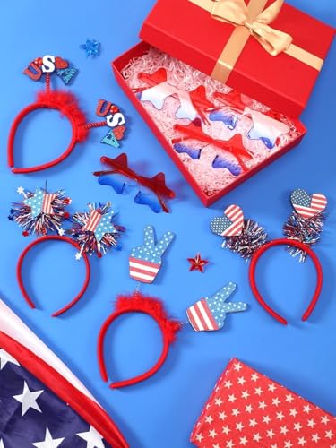 8 PCS Patriotic Party Accessories Set