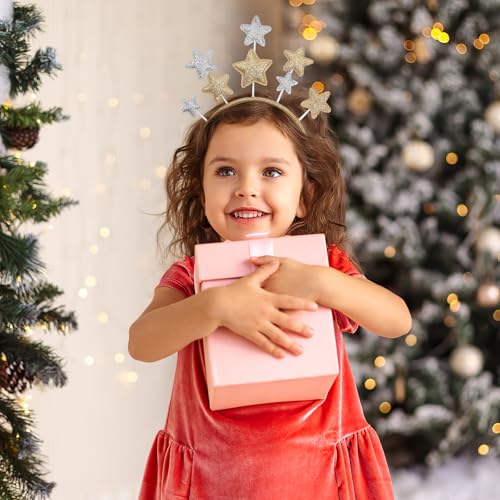 IMIKEYA Glitter Star Headband for Parties and Decor
