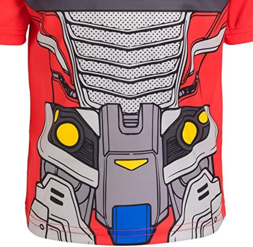 Transformers Bumblebee Mesh T-Shirt and Shorts for Kids