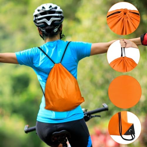 NACHLYNN 14 Pieces Drawstring Bags Bulk 14 Colors