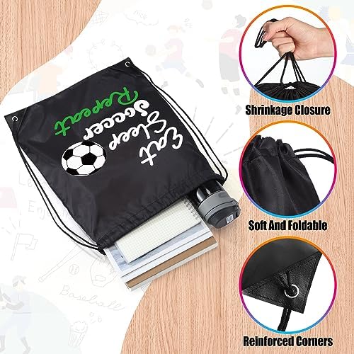 Windyun 32 Pcs Ball Drawstring Backpack Sport Gym Bag