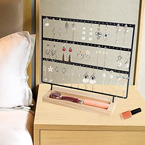Sovia Earring Organizer 3-Tier 75 Holes Storage Stand