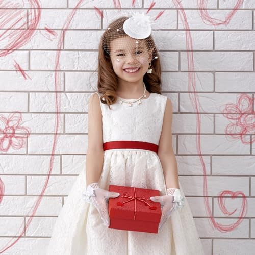Jenaai 8 Pcs Girls Tea Party Costume Accessories Set