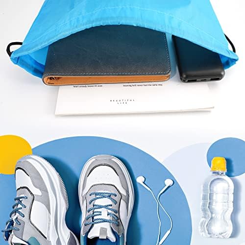 Drawstring Bags Bulk 100PCS 25 Colors for Gym Travel