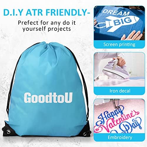 Shappy 60 Piece Drawstring Bags for Sports and Travel