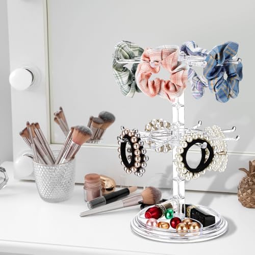 2 Pack Rotating Jewelry Display Stand for Earrings and Bracelets